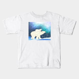 Cute polar bears Kids T-Shirt